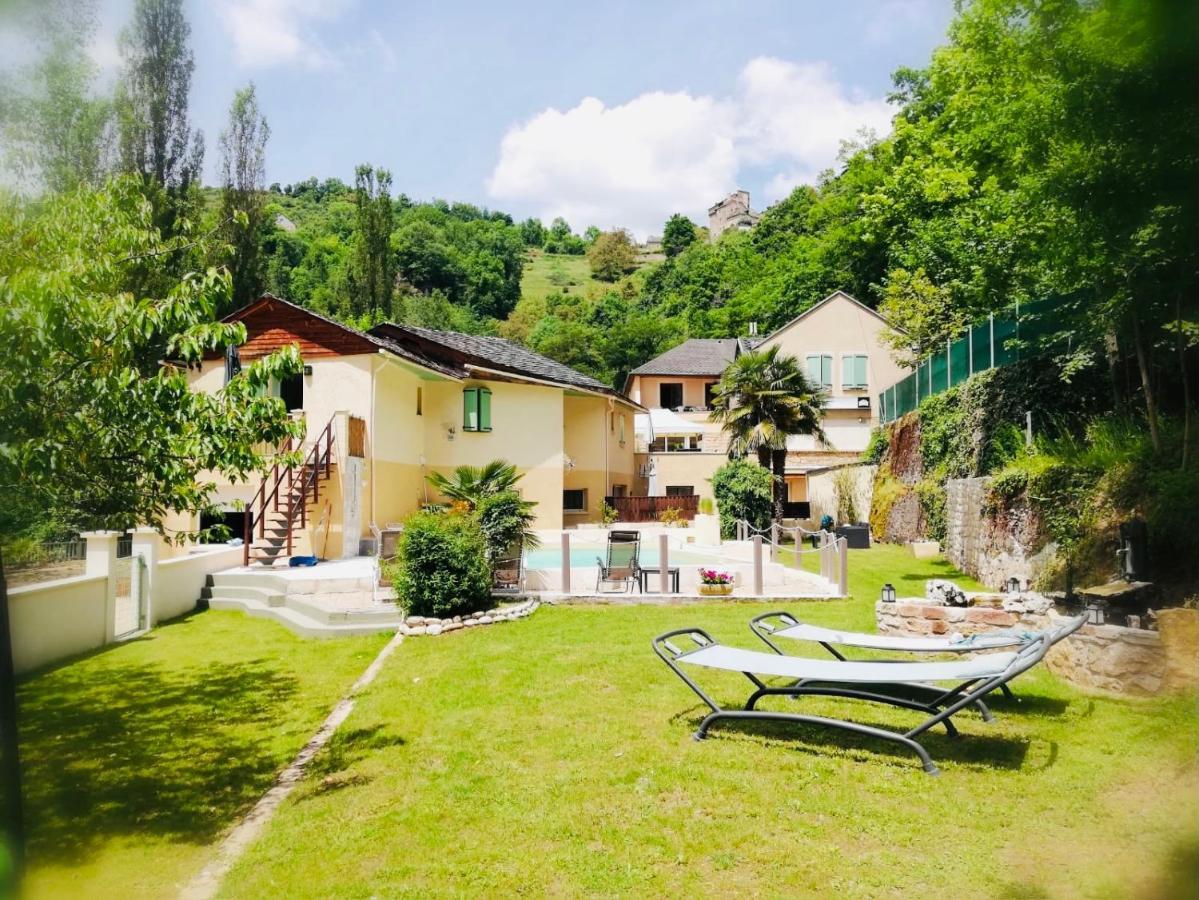 Les Gites Du Moulin D Olt La Canourgue Esterno foto